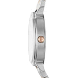 Buy Shop Emporio Armani Mother of Pearl Dial Two Tone Stainless Steel Watch For Women - AR11094 USA Online