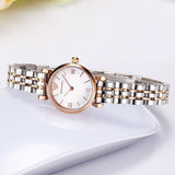 Buy Shop Emporio Armani Mother of Pearl Dial Two Tone Steel Strap Watch For Women - AR1689 USA Online