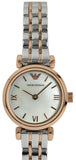 Buy Shop Emporio Armani Mother of Pearl Dial Two Tone Steel Strap Watch For Women - AR1689 USA Online