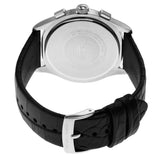 Buy Shop Emporio Armani Paolo Chronograph Black Dial Black Leather Strap Watch For Men - AR11530 USA Online