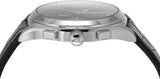 Buy Shop Emporio Armani Paolo Chronograph Black Dial Black Leather Strap Watch For Men - AR11530 USA Online