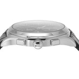 Buy Shop Emporio Armani Paolo Chronograph Black Dial Black Leather Strap Watch For Men - AR11530 USA Online