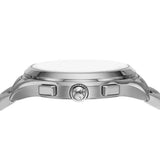 Buy Shop Emporio Armani Paolo Chronograph Black Dial Silver Steel Strap Watch For Men - AR11602 USA Online