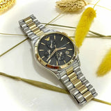 Buy Shop Emporio Armani Paolo Chronograph Grey Dial Two Tone Steel Strap Watch For Men - AR11527 USA Online