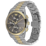 Buy Shop Emporio Armani Paolo Chronograph Grey Dial Two Tone Steel Strap Watch For Men - AR11527 USA Online