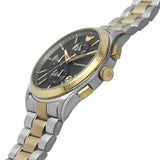 Buy Shop Emporio Armani Paolo Chronograph Grey Dial Two Tone Steel Strap Watch For Men - AR11527 USA Online