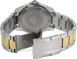 Buy Shop Emporio Armani Quartz Black Dial Two Tone Steel Strap Watch For Men - AR80017 USA Online