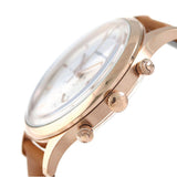 Buy Shop Emporio Armani Quartz Silver Dial Brown Leather Strap Watch For Men - AR11043 USA Online