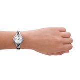 Buy Shop Emporio Armani Quartz Silver Dial Silver Steel Strap Watch For Women - AR7361 USA Online