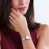 Buy Shop Emporio Armani Quartz Silver Dial Silver Steel Strap Watch For Women - AR7361 USA Online