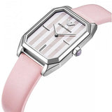 Buy Shop Emporio Armani Quartz White Dial Pink Leather Strap Watch For Women - AR11207 USA Online