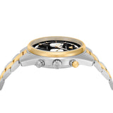 Buy Shop Emporio Armani Racer Chronograph Black Dial Two Tone Steel Strap Watch for Men - AR11678 USA Online