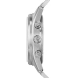 Buy Shop Emporio Armani Racer Chronograph Silver Dial Silver Steel Strap Watch for Men - AR11636 USA Online