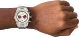 Buy Shop Emporio Armani Racer Chronograph White Dial Silver Steel Strap Watch for Men - AR11645 USA Online