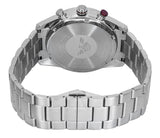 Buy Shop Emporio Armani Racer Chronograph White Dial Silver Steel Strap Watch for Men - AR11645 USA Online