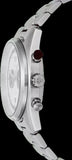 Buy Shop Emporio Armani Racer Chronograph White Dial Silver Steel Strap Watch for Men - AR11645 USA Online