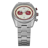 Buy Shop Emporio Armani Racer Chronograph White Dial Silver Steel Strap Watch for Men - AR11645 USA Online