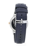 Buy Shop Emporio Armani Renato Analog Blue Dial Blue Leather Strap Watch For Men - AR11188 USA Online