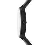 Buy Shop Emporio Armani Renato Black Dial Black Leather Strap Watch for Men - AR11276 USA Online