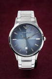 Buy Shop Emporio Armani Renato Blue Dial Silver Steel Strap Watch For Men - AR2472 USA Online