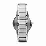Buy Shop Emporio Armani Renato Blue Dial Silver Steel Strap Watch For Men - AR2472 USA Online