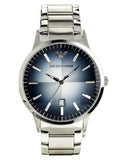 Buy Shop Emporio Armani Renato Blue Dial Silver Steel Strap Watch For Men - AR2472 USA Online