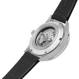 Buy Shop Emporio Armani Renato Chronograph Automatic Black Dial Black Leather Strap Watch For Men - AR60051 USA Online