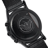 Buy Shop Emporio Armani Renato Chronograph Black Dial Black Mesh Bracelet Watch For Men - AR2498 USA Online