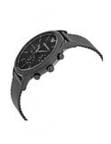 Buy Shop Emporio Armani Renato Chronograph Black Dial Black Mesh Bracelet Watch For Men - AR2498 USA Online