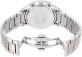 Buy Shop Emporio Armani Renato Chronograph Black Dial Two Tone Steel Strap Watch For Men - AR11165 USA Online