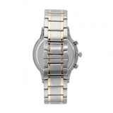 Buy Shop Emporio Armani Renato Chronograph Black Dial Two Tone Steel Strap Watch For Men - AR11165 USA Online