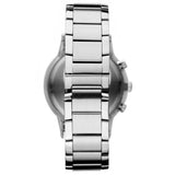 Buy Shop Emporio Armani Renato Chronograph Blue Dial Silver Steel Strap Watch For Men - AR11164 USA Online