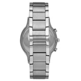 Buy Shop Emporio Armani Renato Chronograph Blue Dial Silver Steel Strap Watch For Men - AR11458 USA Online