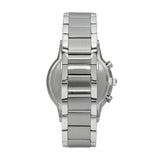 Buy Shop Emporio Armani Renato Chronograph Cream Dial Silver Steel Strap Watch For Men - AR2458 USA Online