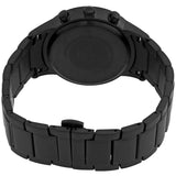 Buy Shop Emporio Armani Renato Chronograph Mother of Pearl Black Dial Black Steel Strap Watch For Men - AR11275 USA Online