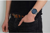 Buy Shop Emporio Armani Renato Chronograph Quartz Blue Dial Black Steel Strap Watch For Men - AR11215 USA Online
