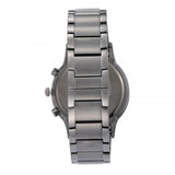 Buy Shop Emporio Armani Renato Chronograph Quartz Blue Dial Black Steel Strap Watch For Men - AR11215 USA Online