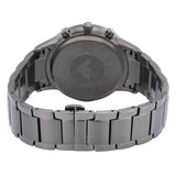 Buy Shop Emporio Armani Renato Chronograph Quartz Blue Dial Black Steel Strap Watch For Men - AR11215 USA Online