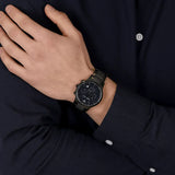 Buy Shop Emporio Armani Renato Chronograph Quartz Blue Dial Grey Steel Strap Watch For Men - AR2505 USA Online