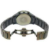 Buy Shop Emporio Armani Renato Chronograph Quartz Grey Dial Green Steel Strap Watch For Men - AR11117 USA Online