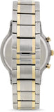 Buy Shop Emporio Armani Renato Chronograph Quartz Silver Dial Two Tone Steel Strap Watch For Men - AR11076 USA Online