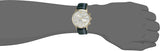 Buy Shop Emporio Armani Renato Chronograph Silver Dial Green Leather Strap Watch For Men - AR11233 USA Online