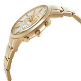 Buy Shop Emporio Armani Renato Chronograph White Dial Gold Steel Strap Watch For Men - AR11332 USA Online