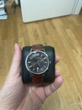 Buy Shop Emporio Armani Renato Classic Brown Dial Brown Leather Strap Watch For Men - AR2413 USA Online