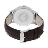 Buy Shop Emporio Armani Renato Classic Brown Dial Brown Leather Strap Watch For Men - AR2413 USA Online