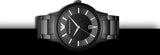 Buy Shop Emporio Armani Renato Quartz Black Dial Black Steel Strap Watch For Men - AR11079 USA Online