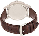 Buy Shop Emporio Armani Renato Quartz Black Dial Brown Leather Strap Watch For Men - AR11187 USA Online