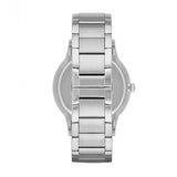 Buy Shop Emporio Armani Renato Quartz Black Dial Silver Steel Strap Watch For Men - AR11179 USA Online