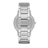 Buy Shop Emporio Armani Renato Quartz Black Dial Silver Steel Strap Watch For Men - AR11179 USA Online