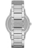 Buy Shop Emporio Armani Renato Quartz Black Dial Silver Steel Strap Watch For Men - AR11179 USA Online